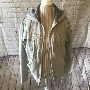 Aeropostale distressed men’s hoodie